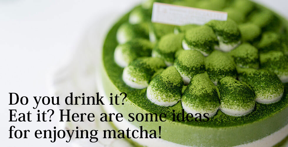 Do you drink it? Eat it? Here are some ideas for enjoying matcha!