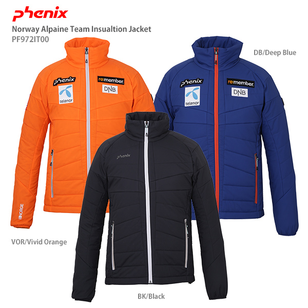 PHENIX Norway Alpine Team Insulation Jacket PF972I - Ski Gear and 