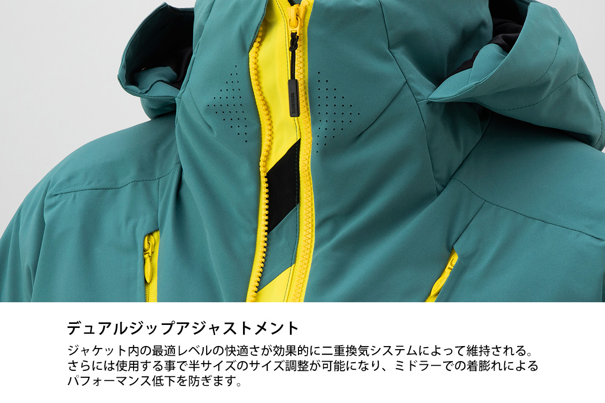 DESCENTE S.I.O INSULATED JACKET TECHNICAL/DWUSJK53 - Ski Gear and