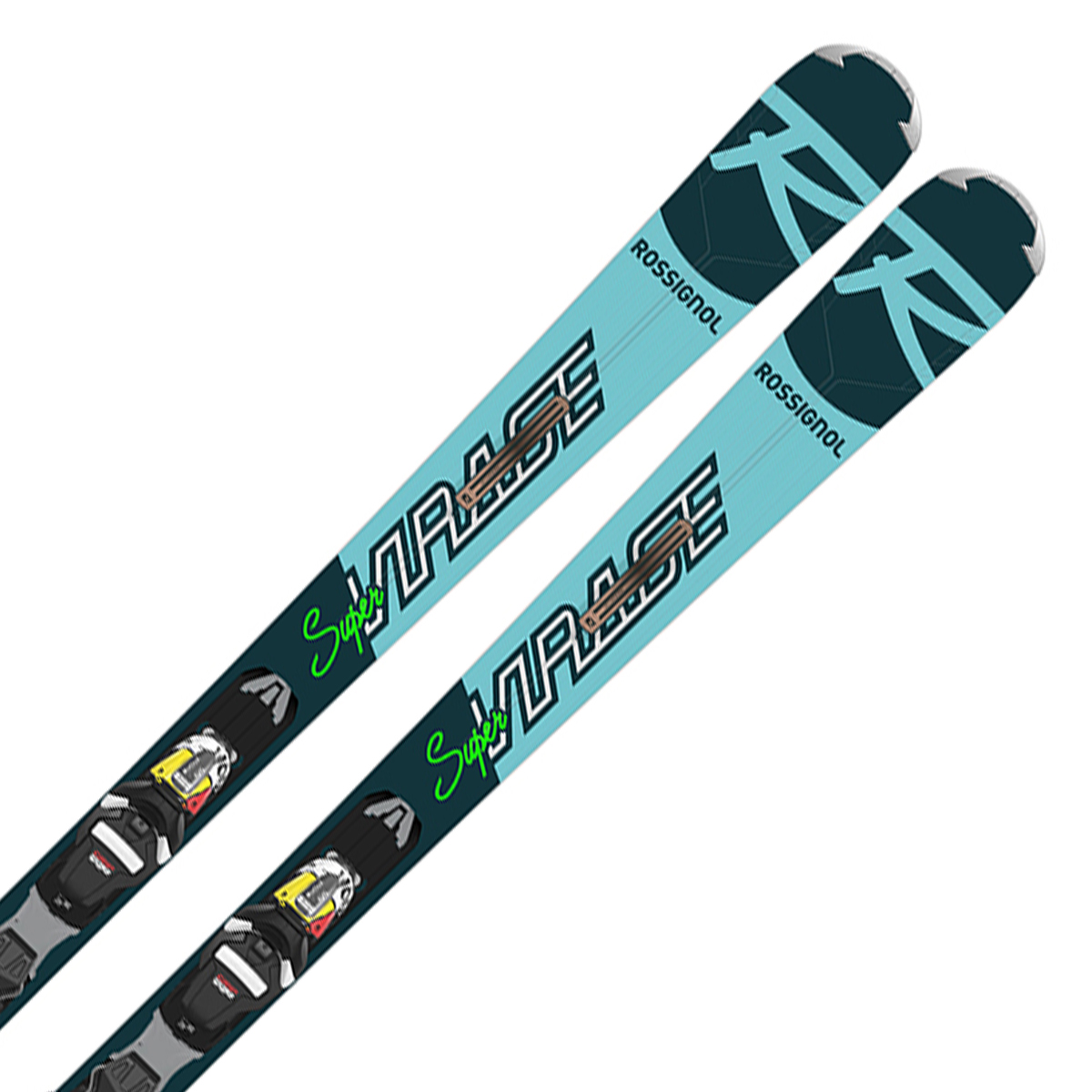 SET】ROSSIGNOL SUPER VIRAGE III XPRESS + XPRESS 1 - Ski Shop