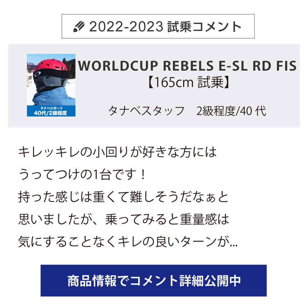 HEAD WORLDCUP REBELS E-SL RD FIS／313082+Race Plate - Ski Shop