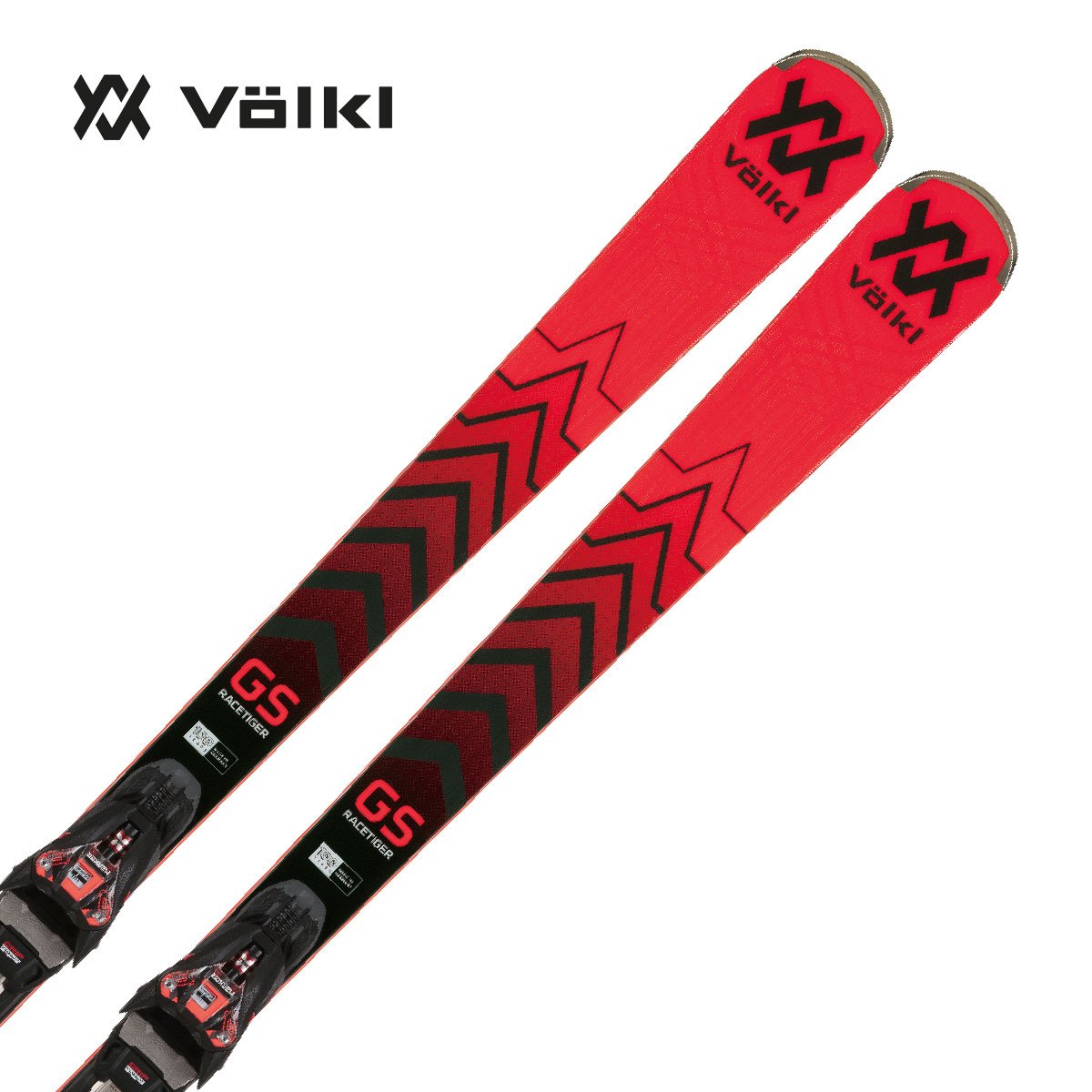 VOLKL RACETIGER GS／122011+rMOTION3 12 GW black／red - Ski Shop