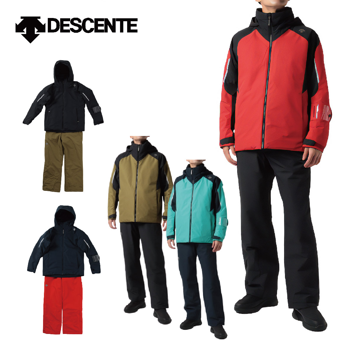 Ski Jackets & Ski Pants】DESCENTE - Ski Gear and Japanese 