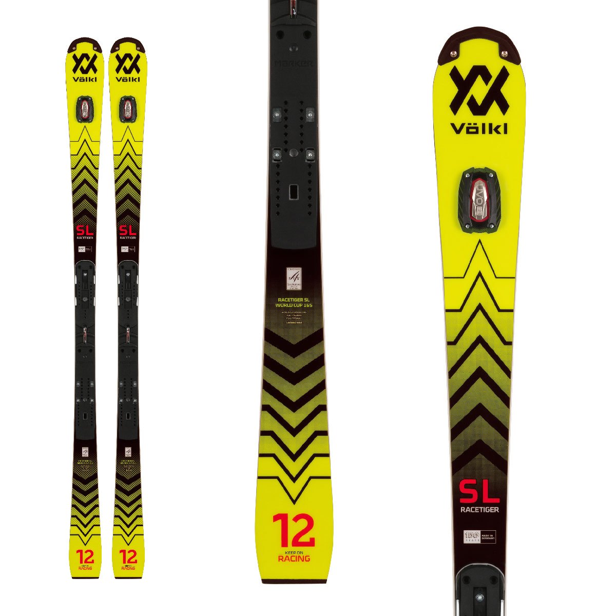 VOLKL RACETIGER SL WC／122802+WC PC INTERFACE 14／10 - Ski Shop