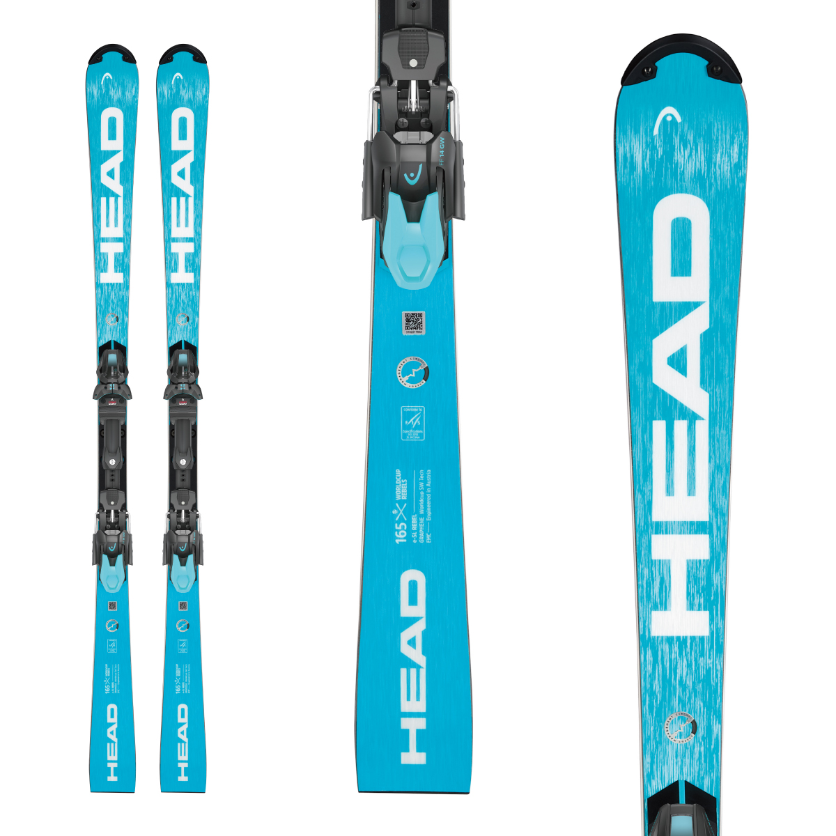 HEAD WORLDCUP REBELS E-SL RD FIS + Race Plate W - Ski Shop