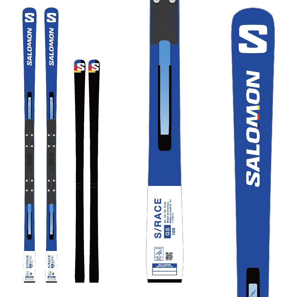 SALOMON S／RACE FIS GS 188 30m + X16 LAB Binding - - Ski Shop 