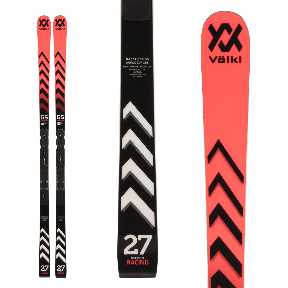 VOLKL RACETIGER GS WC MASTERS + XCOMP 12 - 2024 - Ski Shop