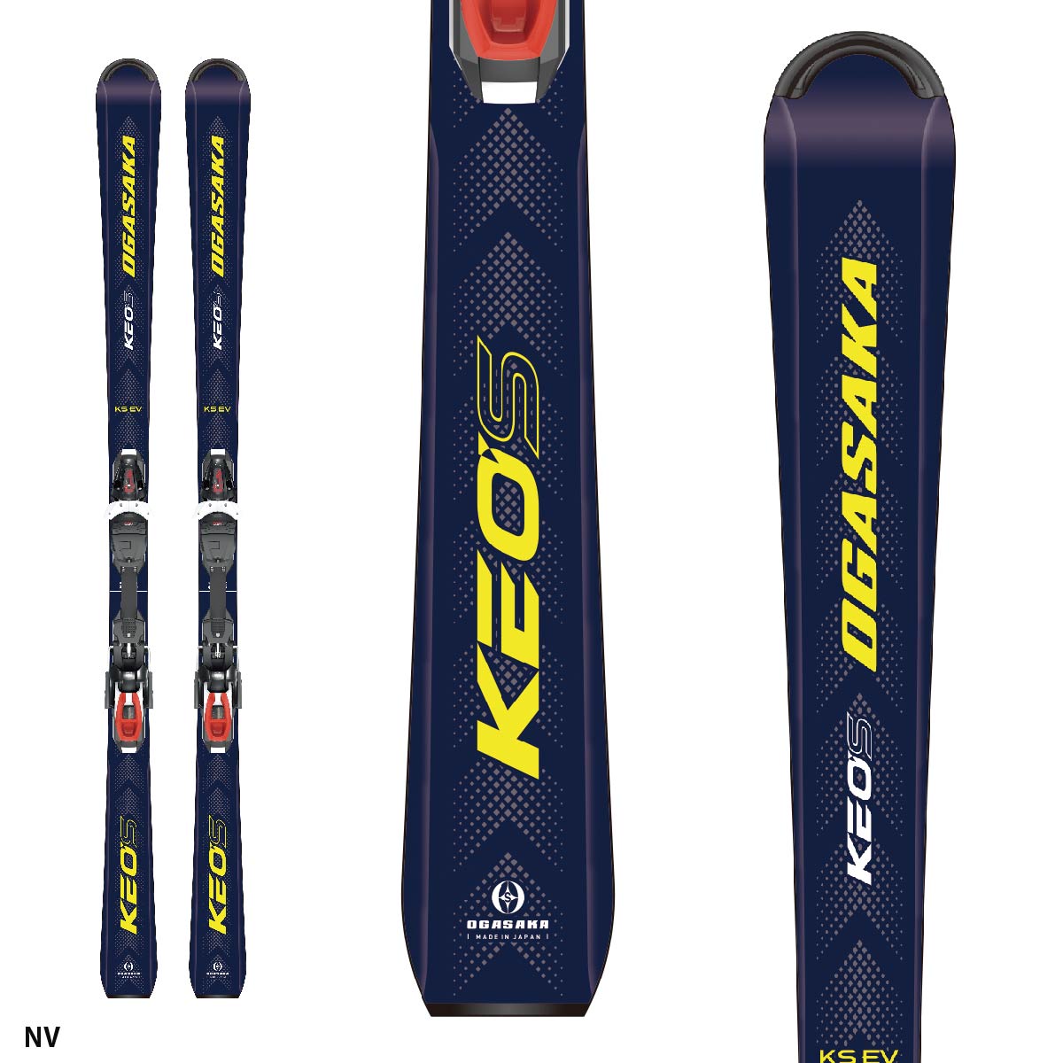 No Overseas Shipping】OGASAKA KEO'S KS-EV + PRD 11 - Ski Shop