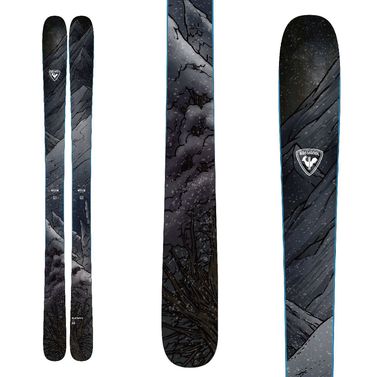 ROSSIGNOL BLACKOPS 98 + ATTACK 11 GW - 2024 - Ski Shop - Japanese 