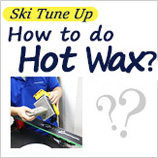 How to use hot wax