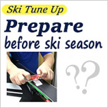 Preparation of the ski before the season